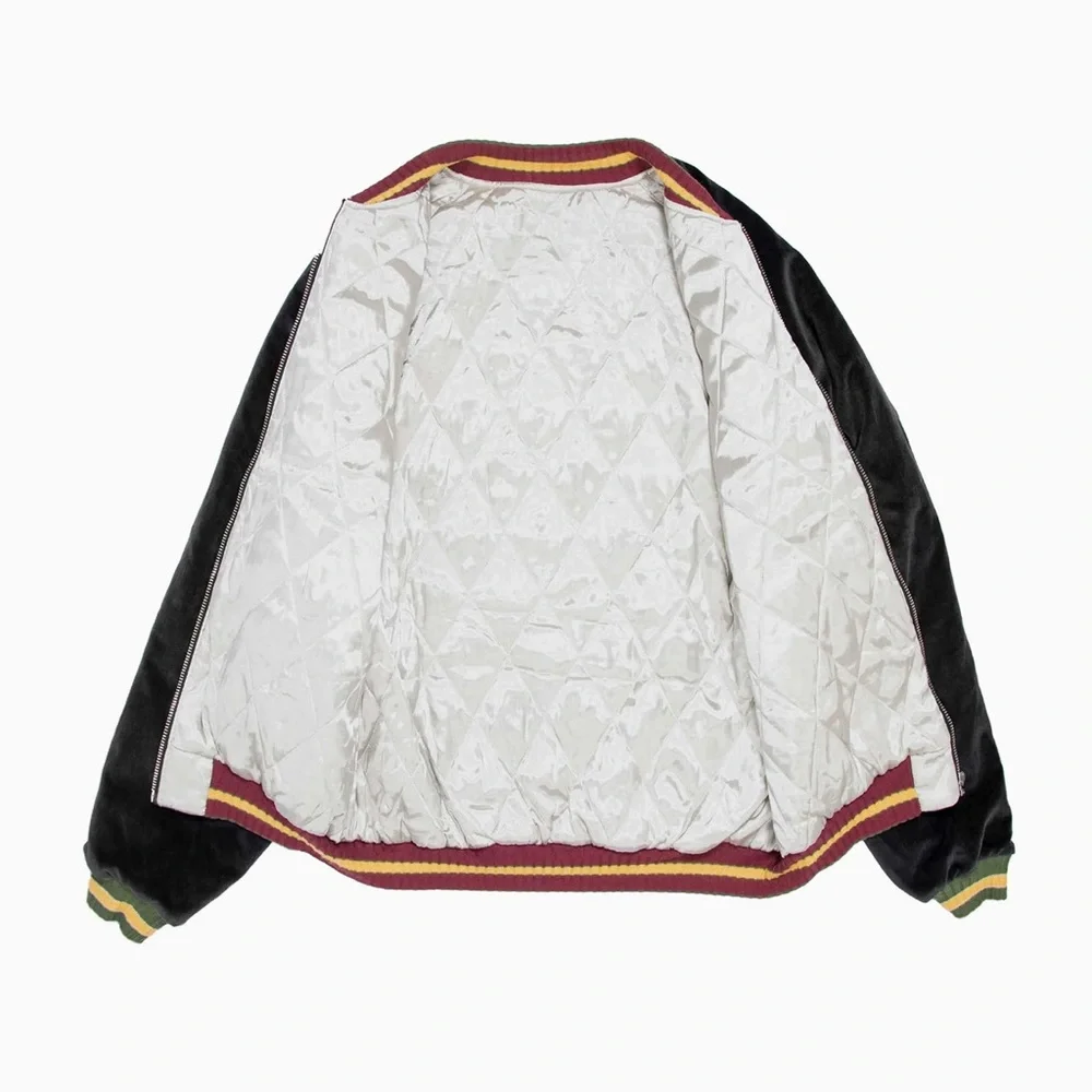 KAPITAL VELVETEEN SULFIDE SOUVENIR JACKET (RAIN SKULL) - Picture 5 of 11